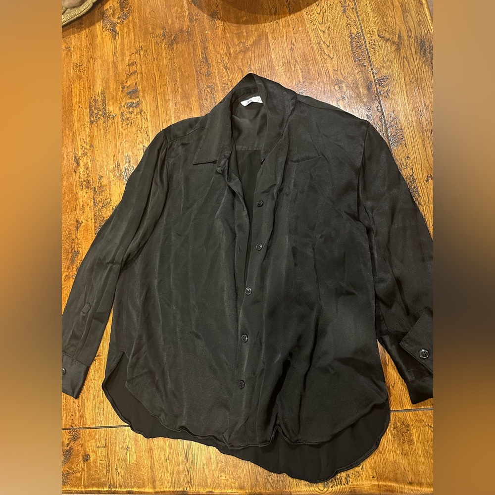 Zara Black Blouse